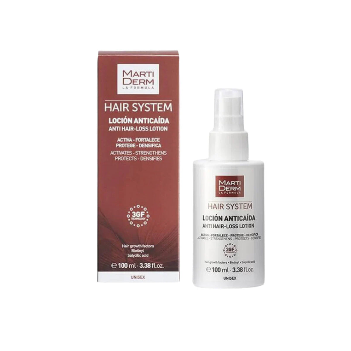 Martiderm Hair System Anti Hair-Loss Lotion 100 ML